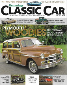 HEMMINGS CLASSIC CAR 2017 MAY - '64 NY WORLDS FAIR, '62 FAIRLANE,'55 CHEVROLET 